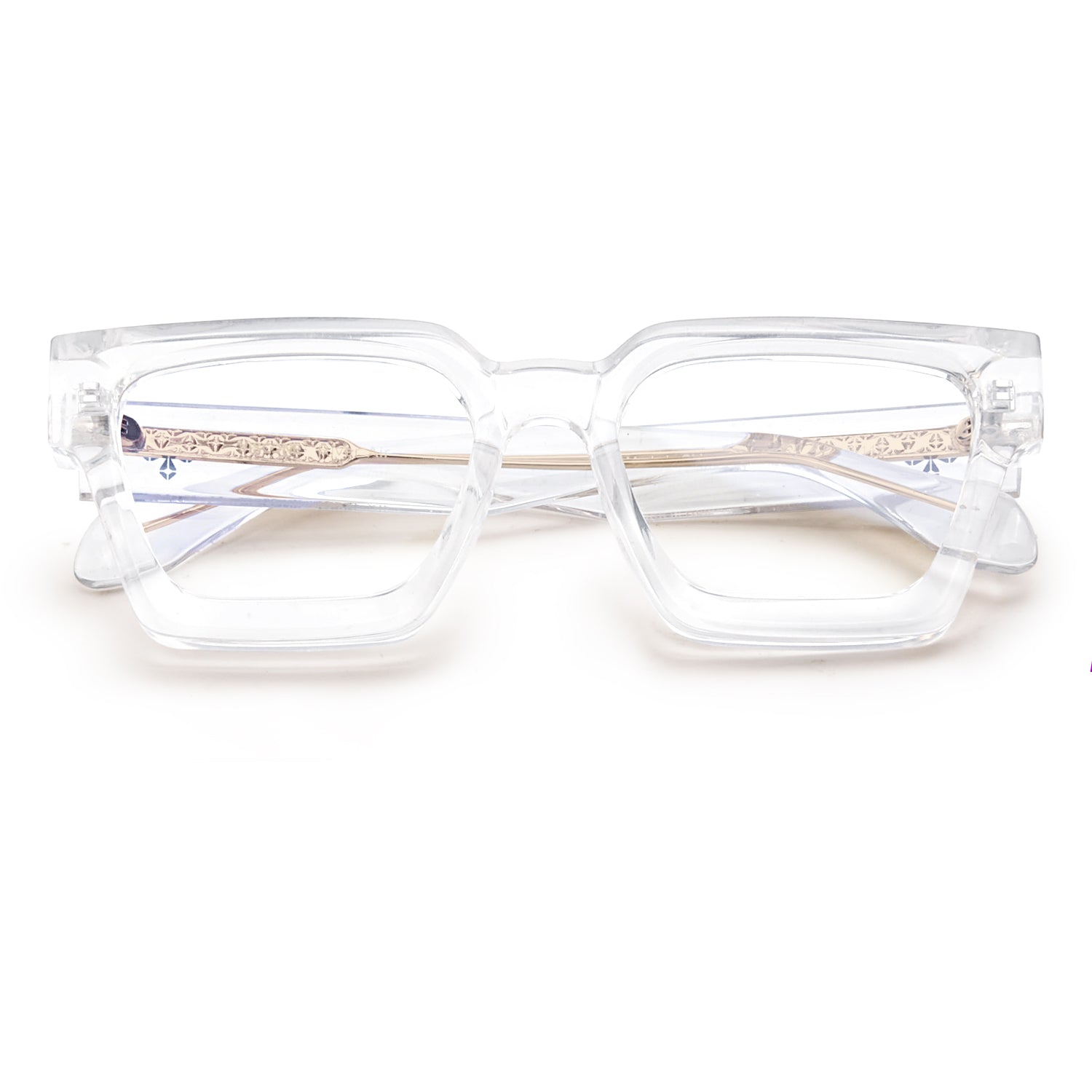 Retro oversized Reading Glasses Blue-light filter Thick frame Virgil  Millionaire